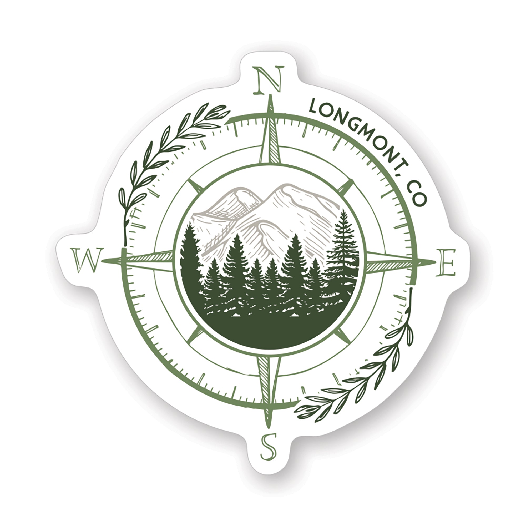 Mountain Compass Green LOC