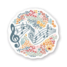 Floral Treble Clef