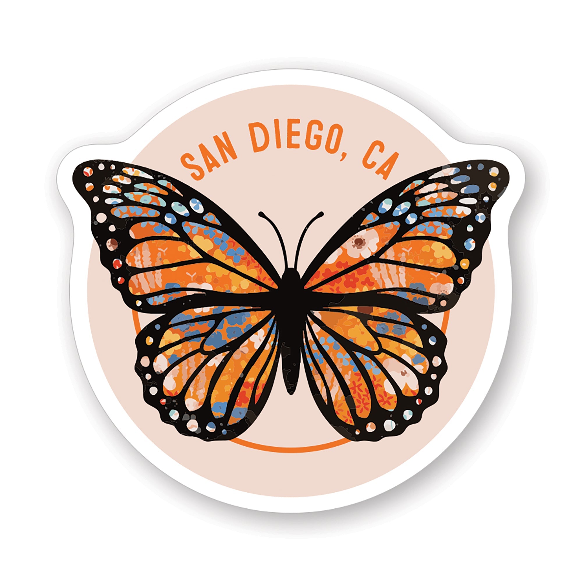 Monarch Floral Circle LOC