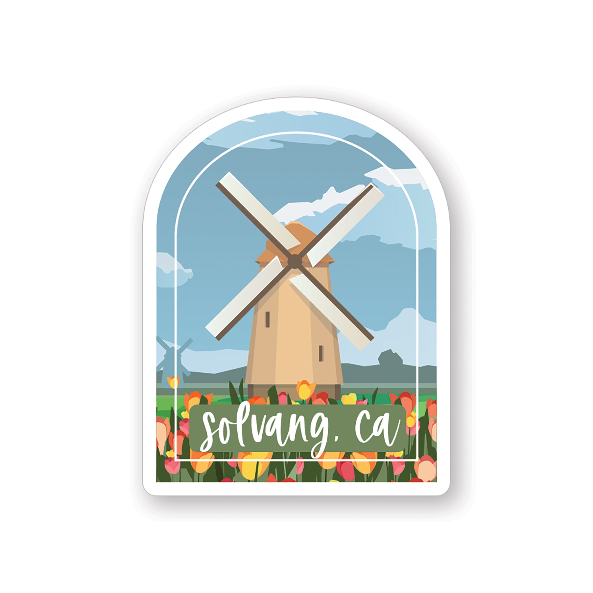 Windmill Tulips Arch LOC