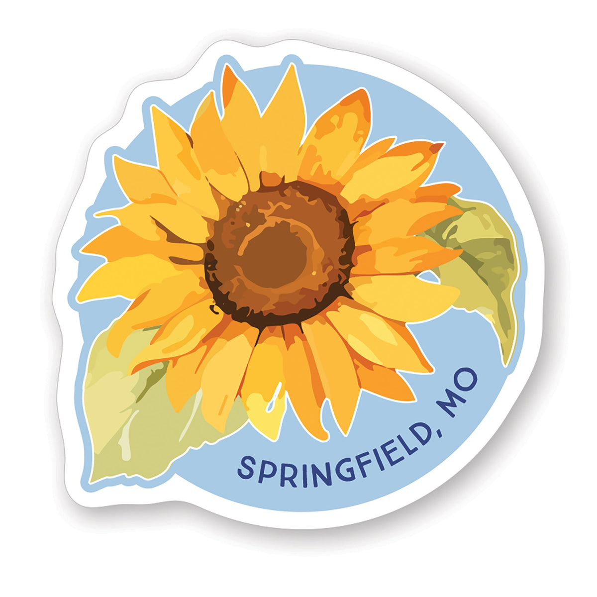 Sunflower Blue Circle LOC