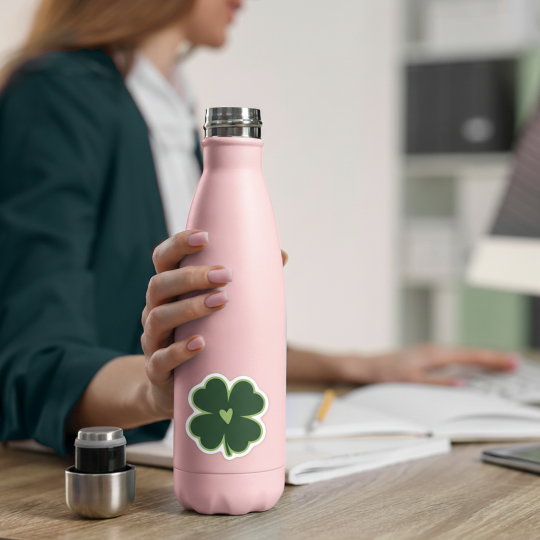 Four Leaf Clover Heart