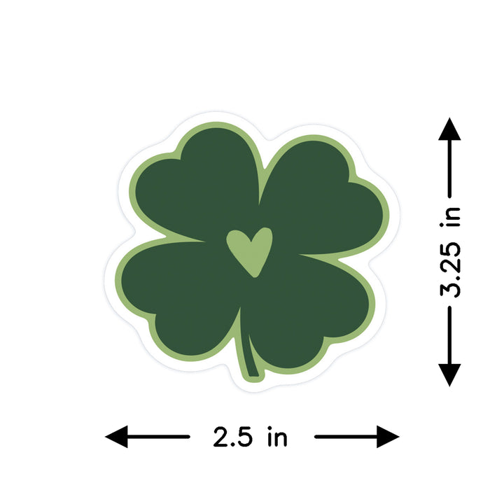 Four Leaf Clover Heart