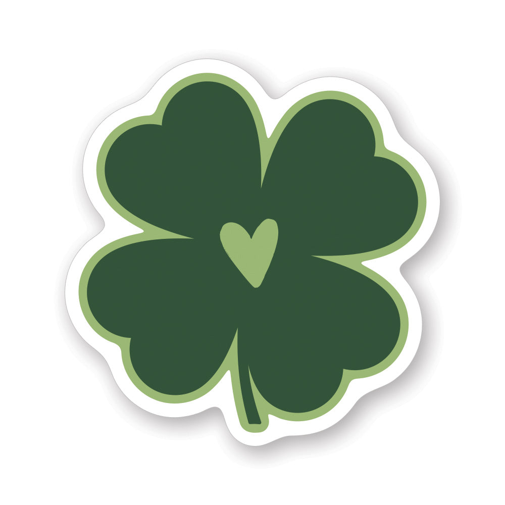 Four Leaf Clover Heart
