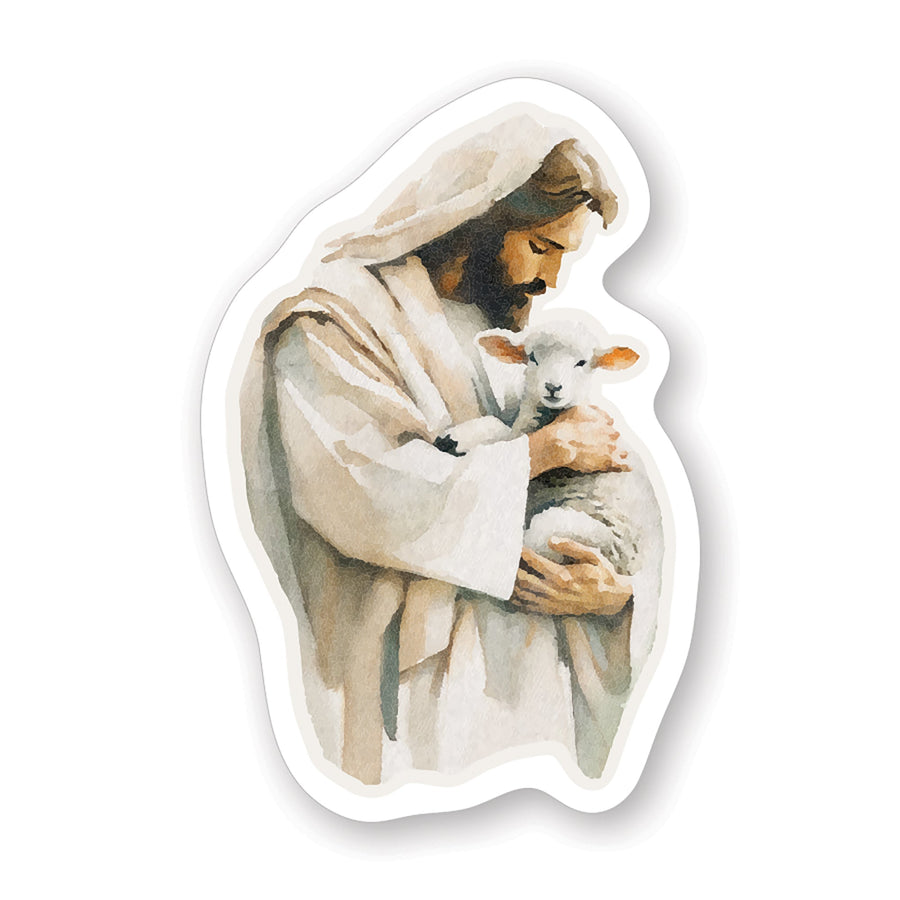 Jesus Holding Lamb