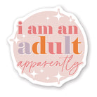 An Adult Apparently