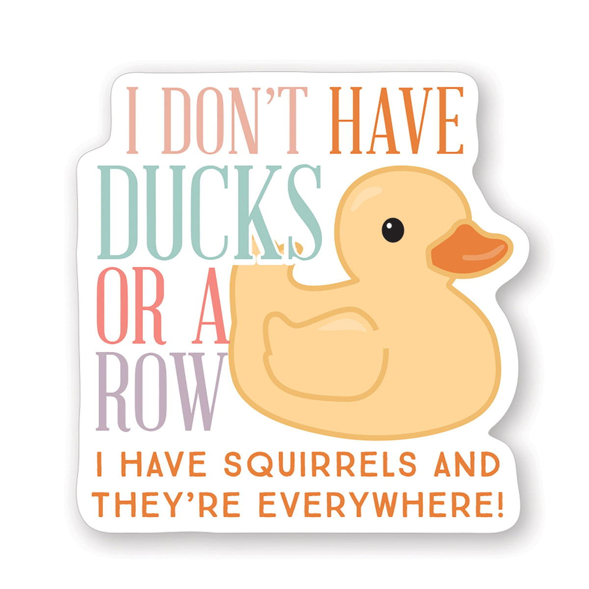 Ducks Row Squirrels
