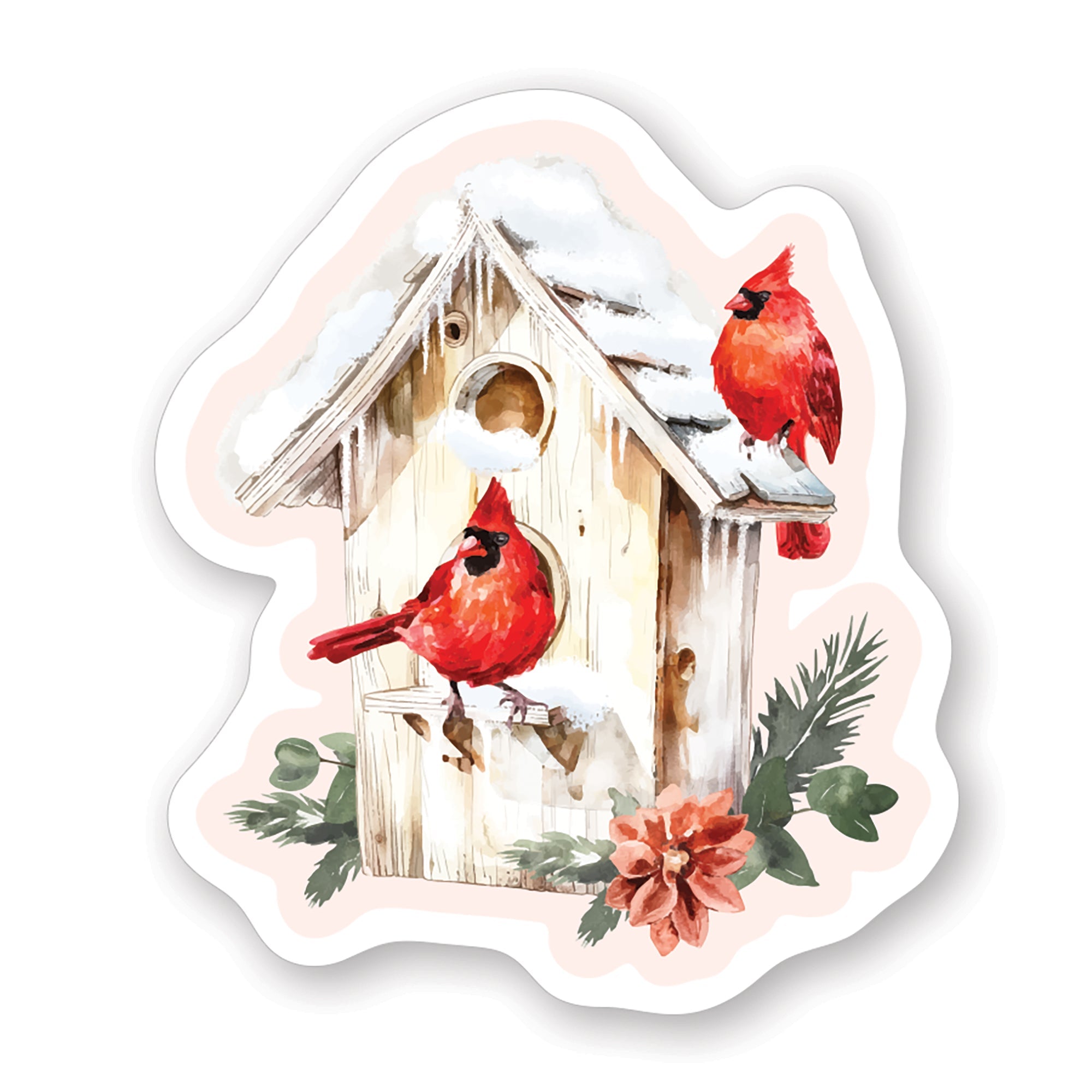 Cardinals Birdhouse