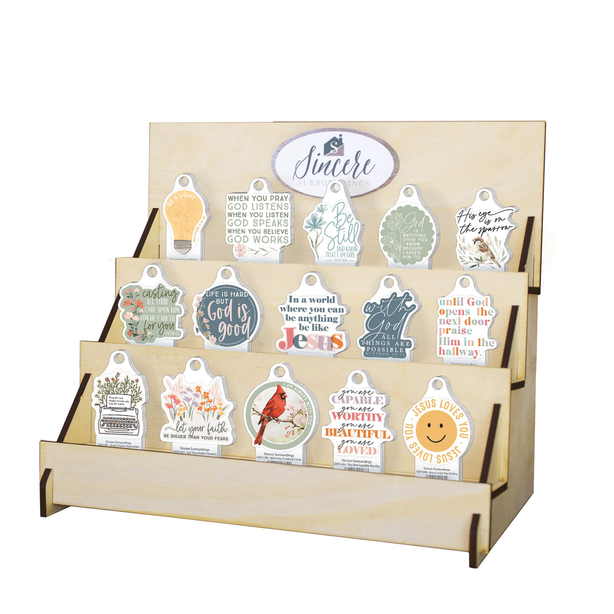 Faith Sticker Display Bundle 2026