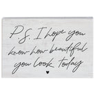 P.S. Beautiful