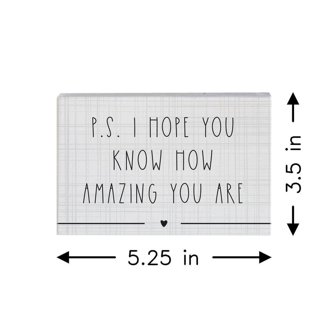 P.S. Amazing