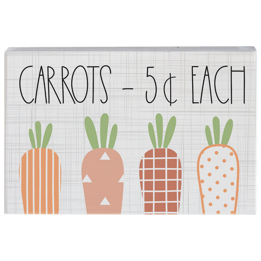 Carrots 5 Cents