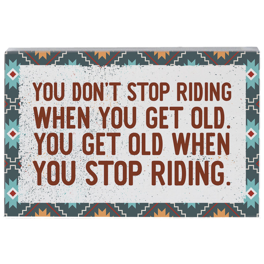 Stop Riding