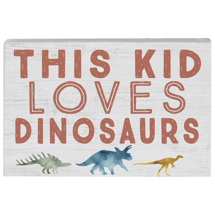 Kid Loves Dinosaurs