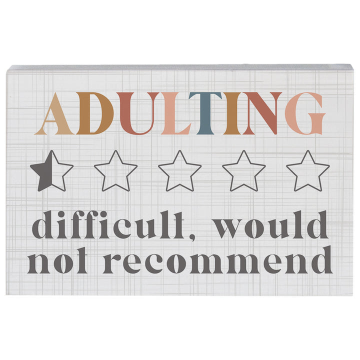 Adulting Half Star