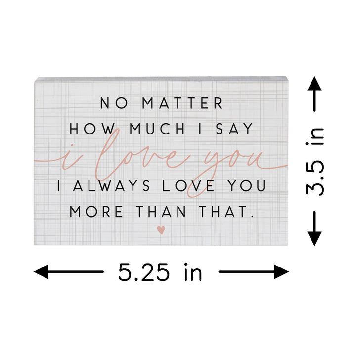 Love More Than