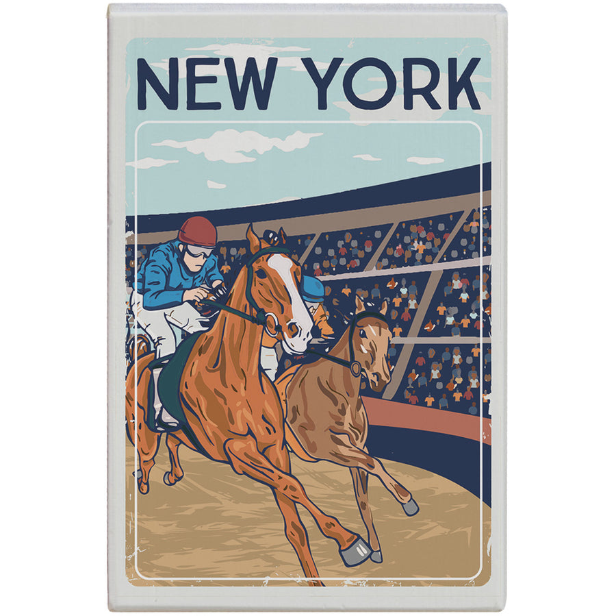 Poster Racehorse LOC