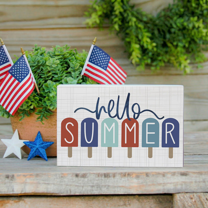 Hello Summer Popsicles