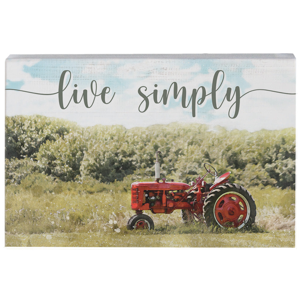 Live Simply Tractor