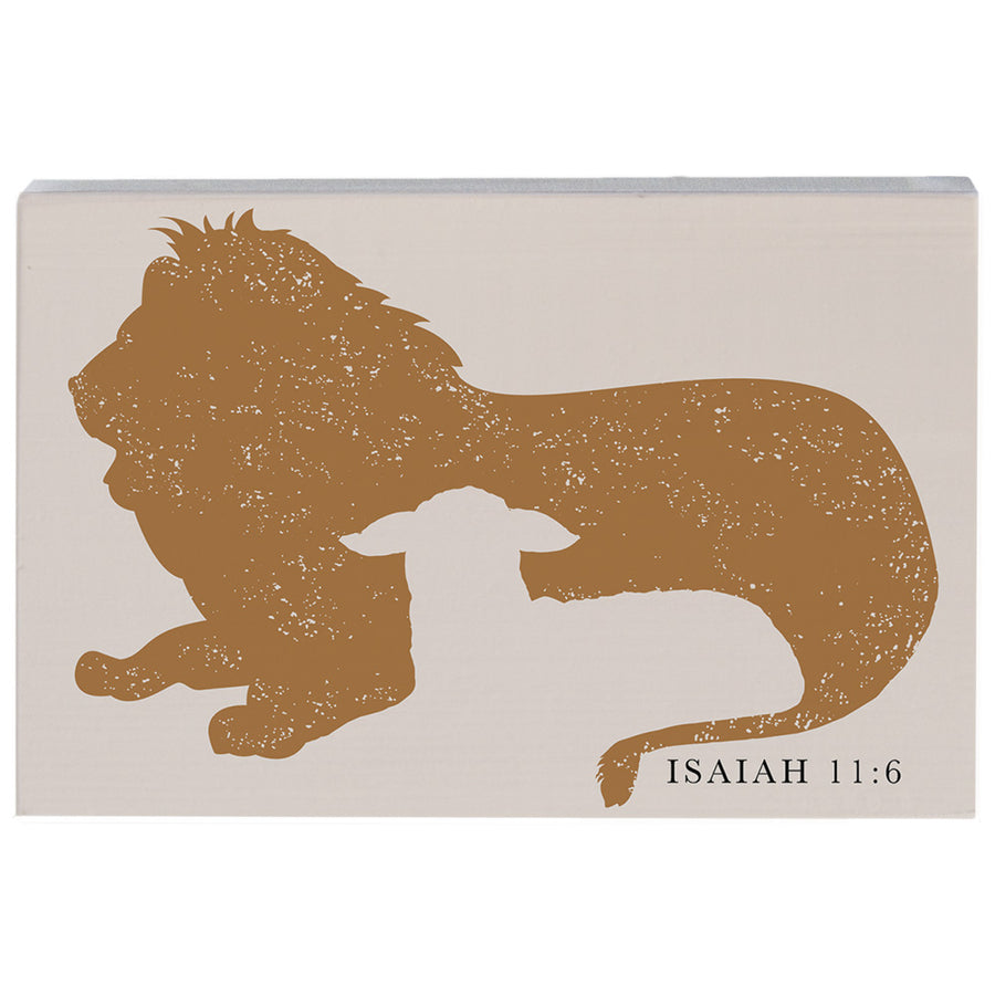 Lion Lamb Isaiah