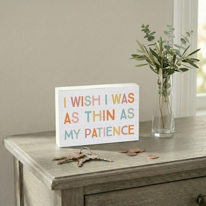 This As Patience Colorful