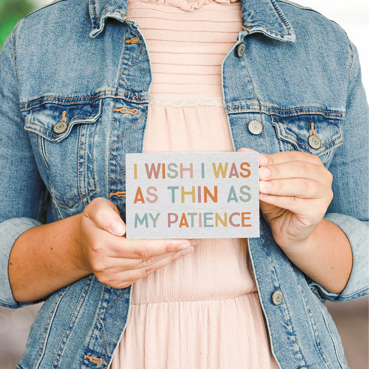 This As Patience Colorful