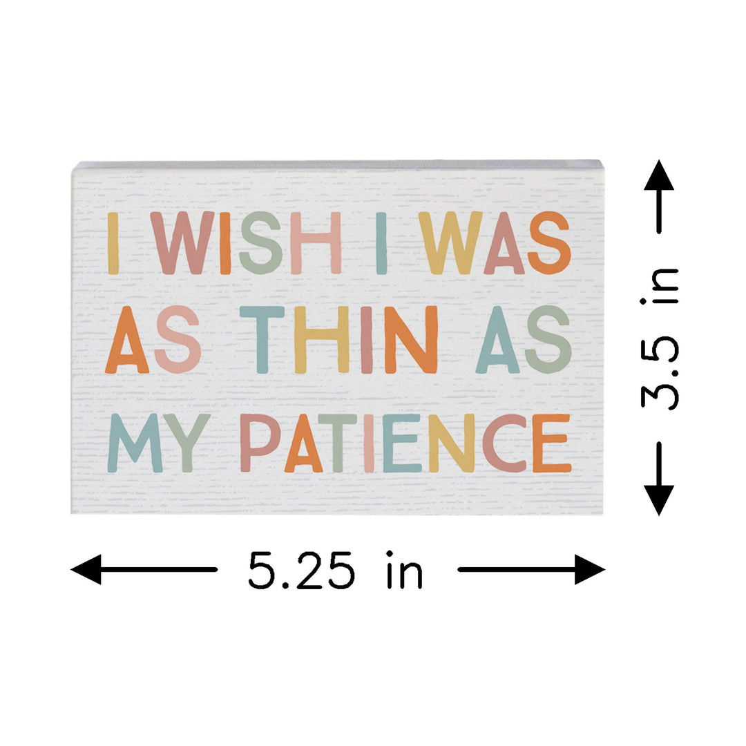 This As Patience Colorful