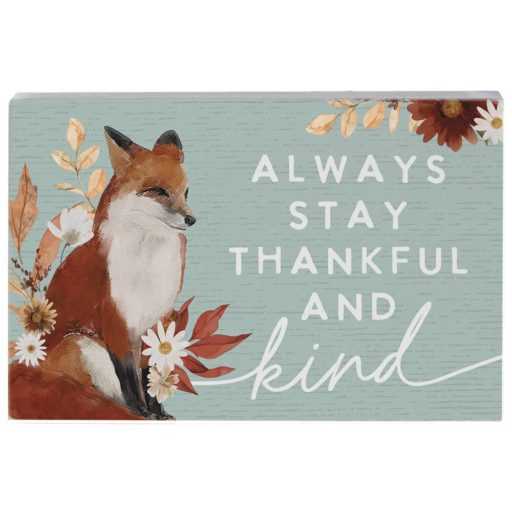 Thankful Kind Fox