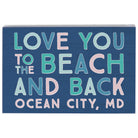 Love To Beach Navy LOC