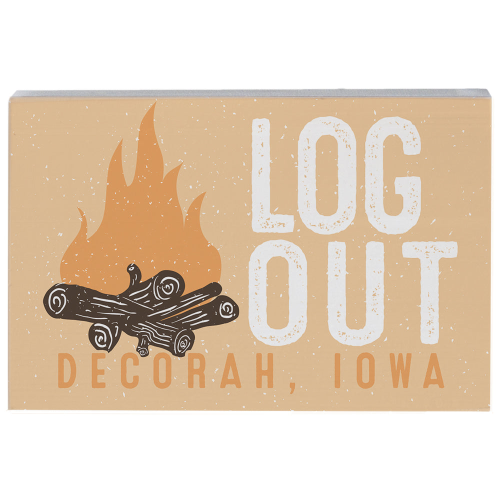 Log Out Fire LOC