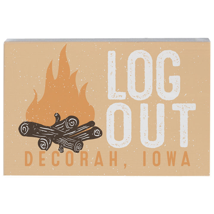 Log Out Fire LOC