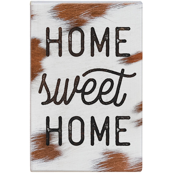 Home Sweet Cow Print