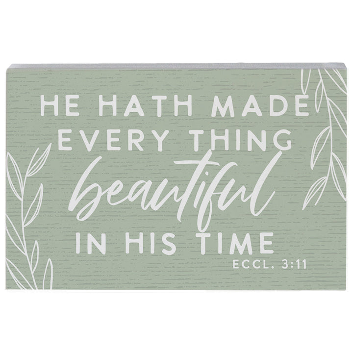 Beautiful In Time Green