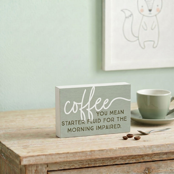 Coffee Starter Fluid