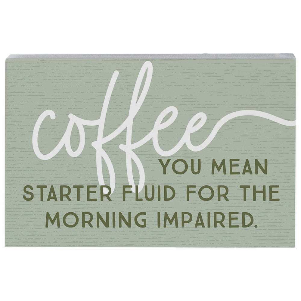Coffee Starter Fluid