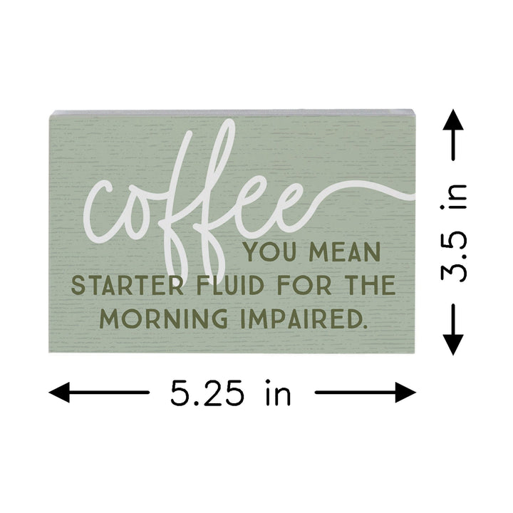 Coffee Starter Fluid