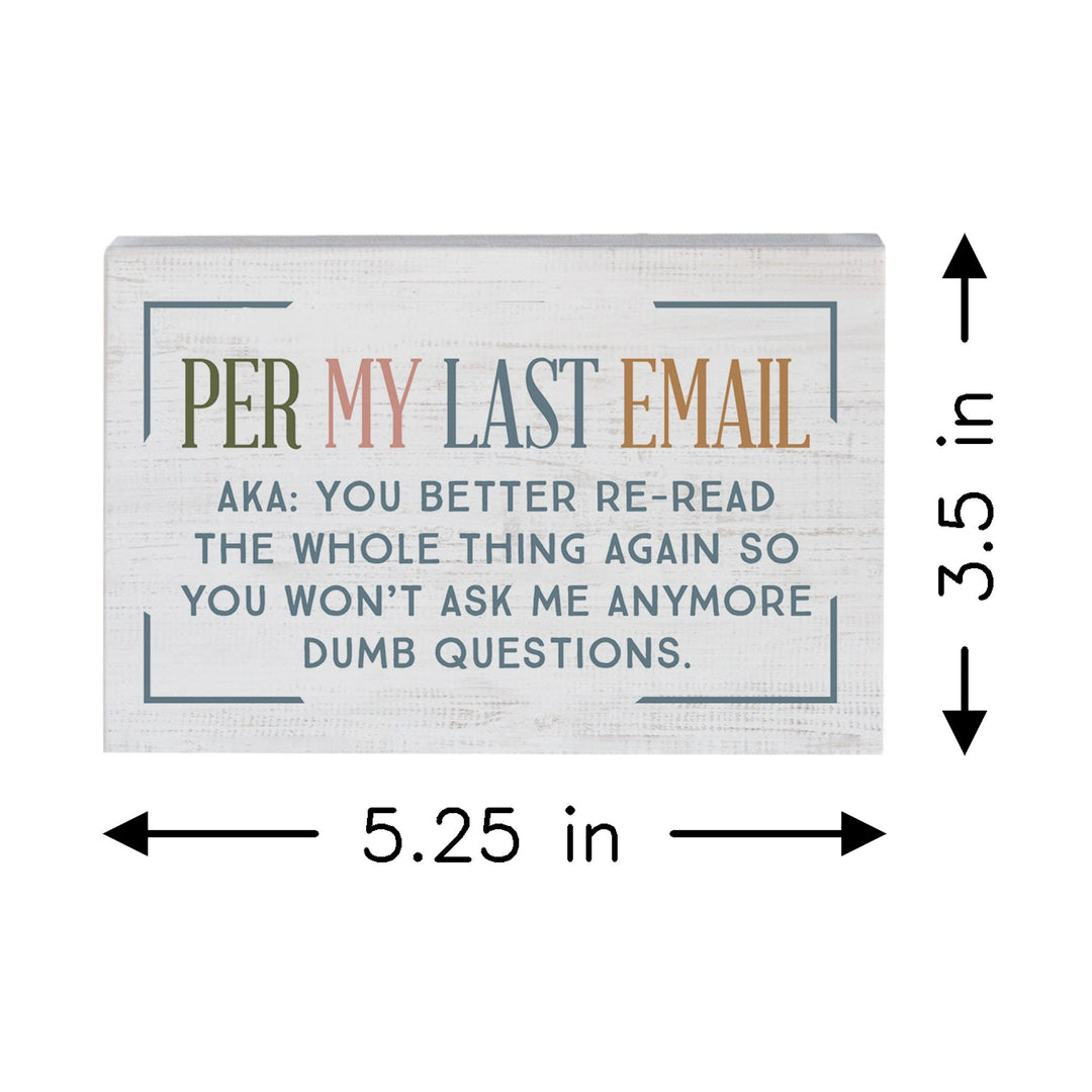 Per My Email