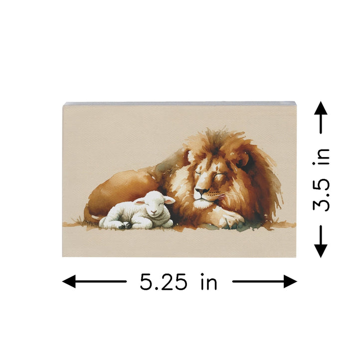 Lion Lamb Art