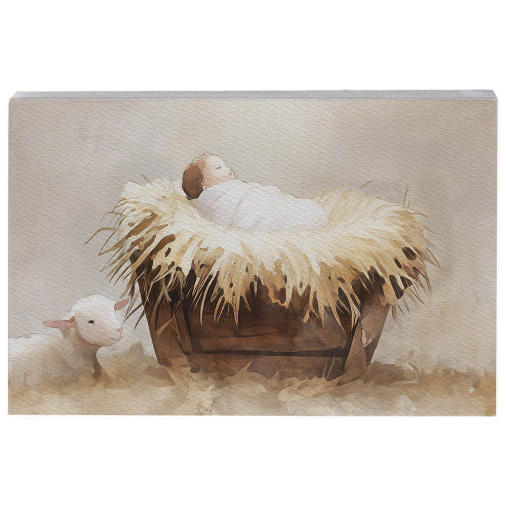 Jesus Manger Art