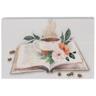 Open Book Coffee Art