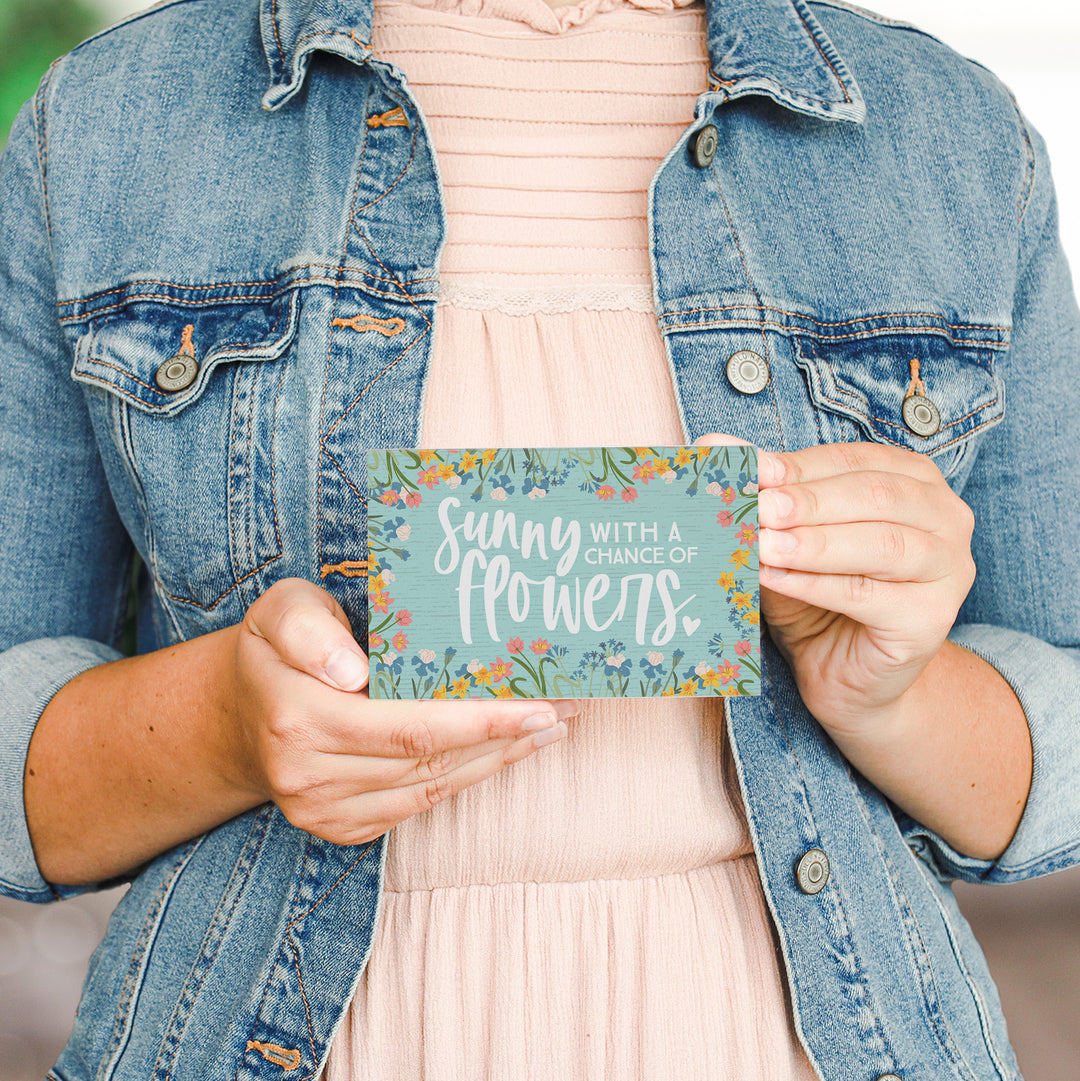 Sunny With Flowers