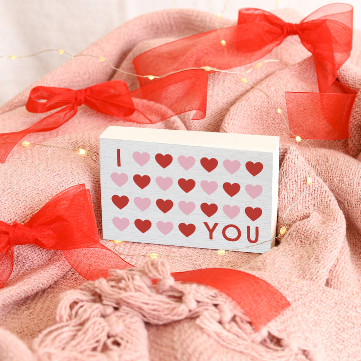 I Pink Red Hearts You