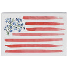 Watercolor Flower Flag
