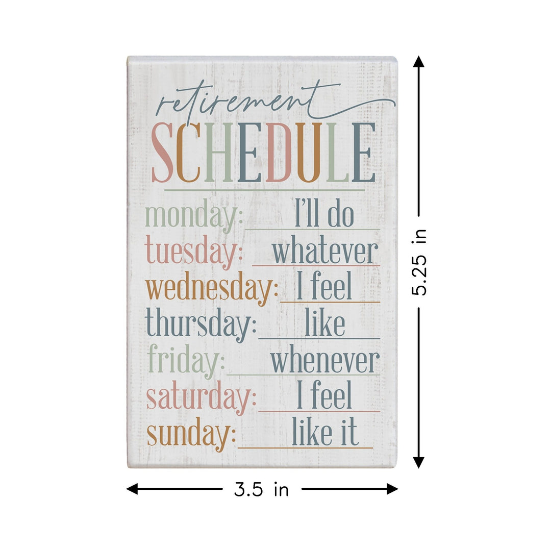 Retirement Schedule