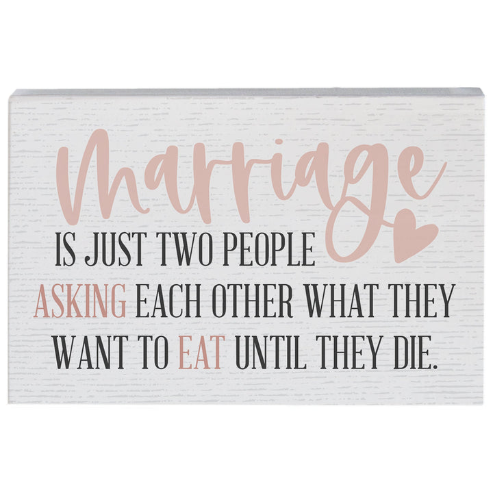 Marriage Want To Eat