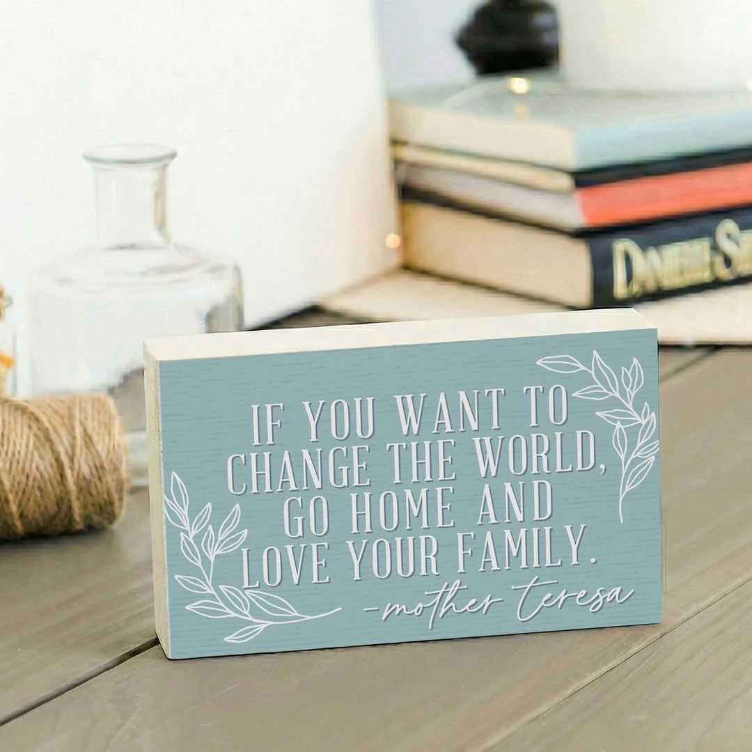 Change The World Blue