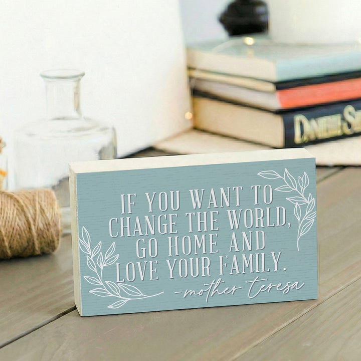 Change The World Blue
