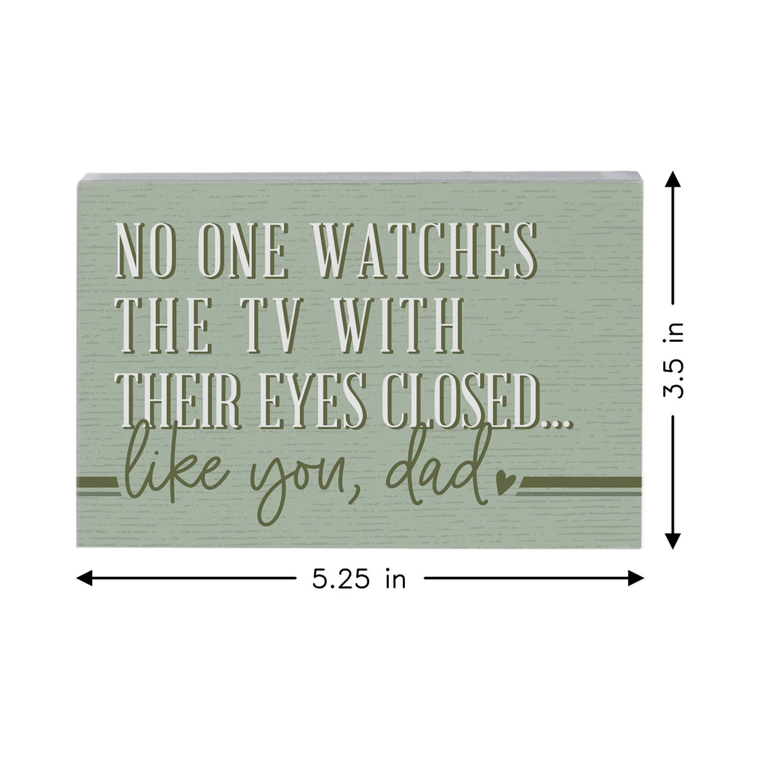 TV Eyes Closed Dad PER