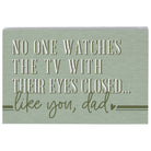 TV Eyes Closed Dad PER