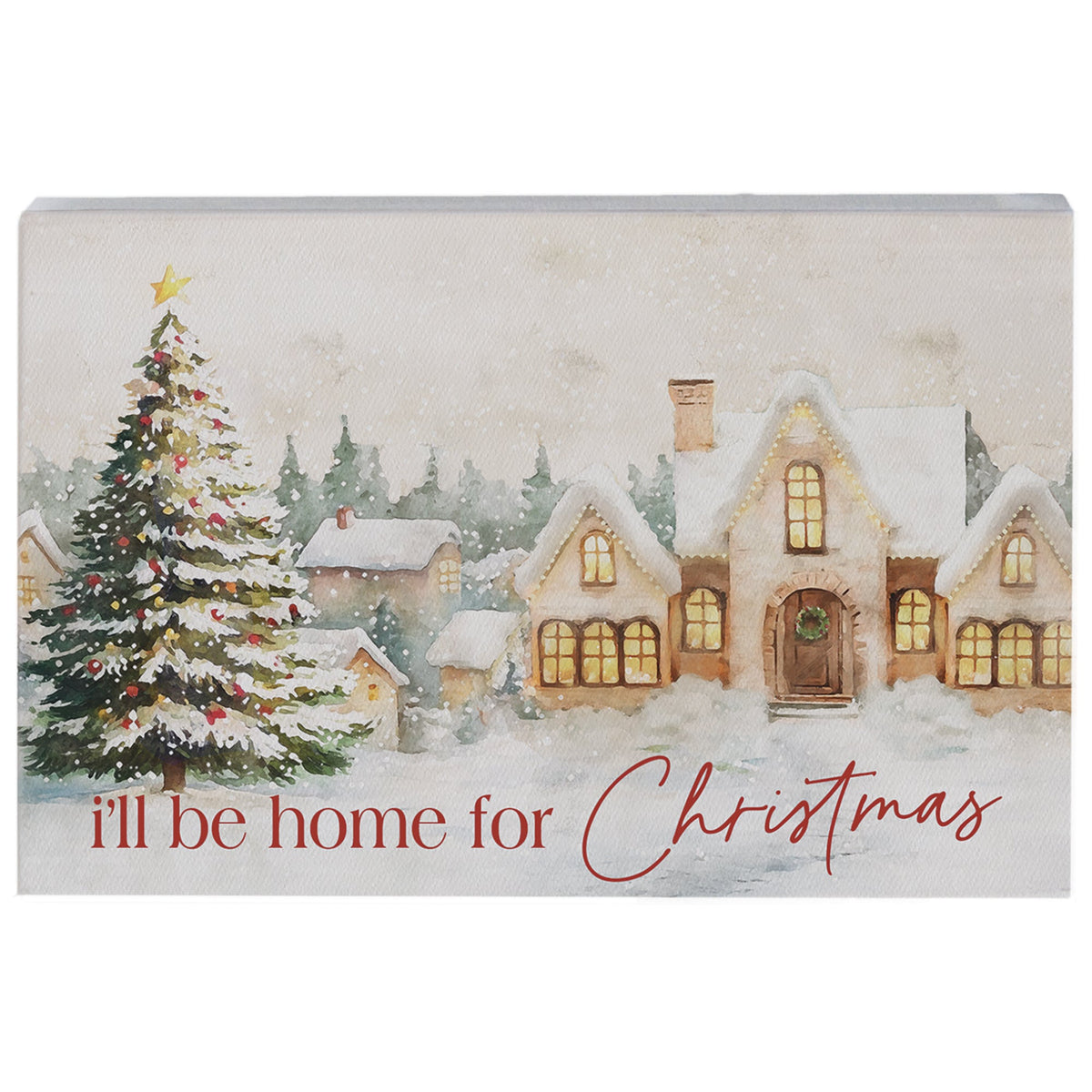 Home For Christmas Scene